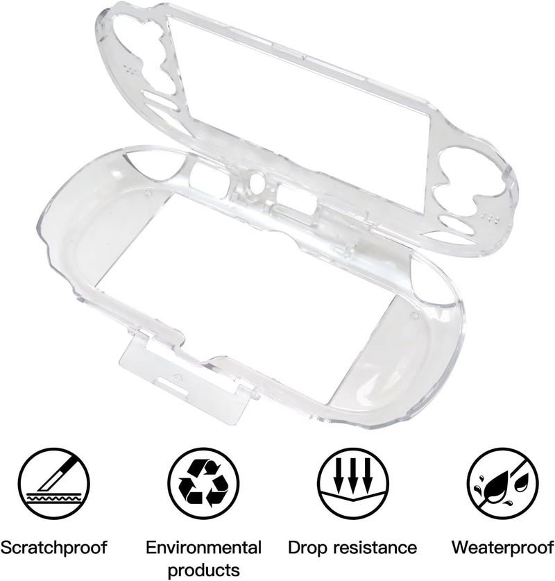 Vicue Transparent Protective Cover Shell Skin for Playstation Vita PCH-1000, Anti-Fingerprints, Dust and Scratches - Image 3